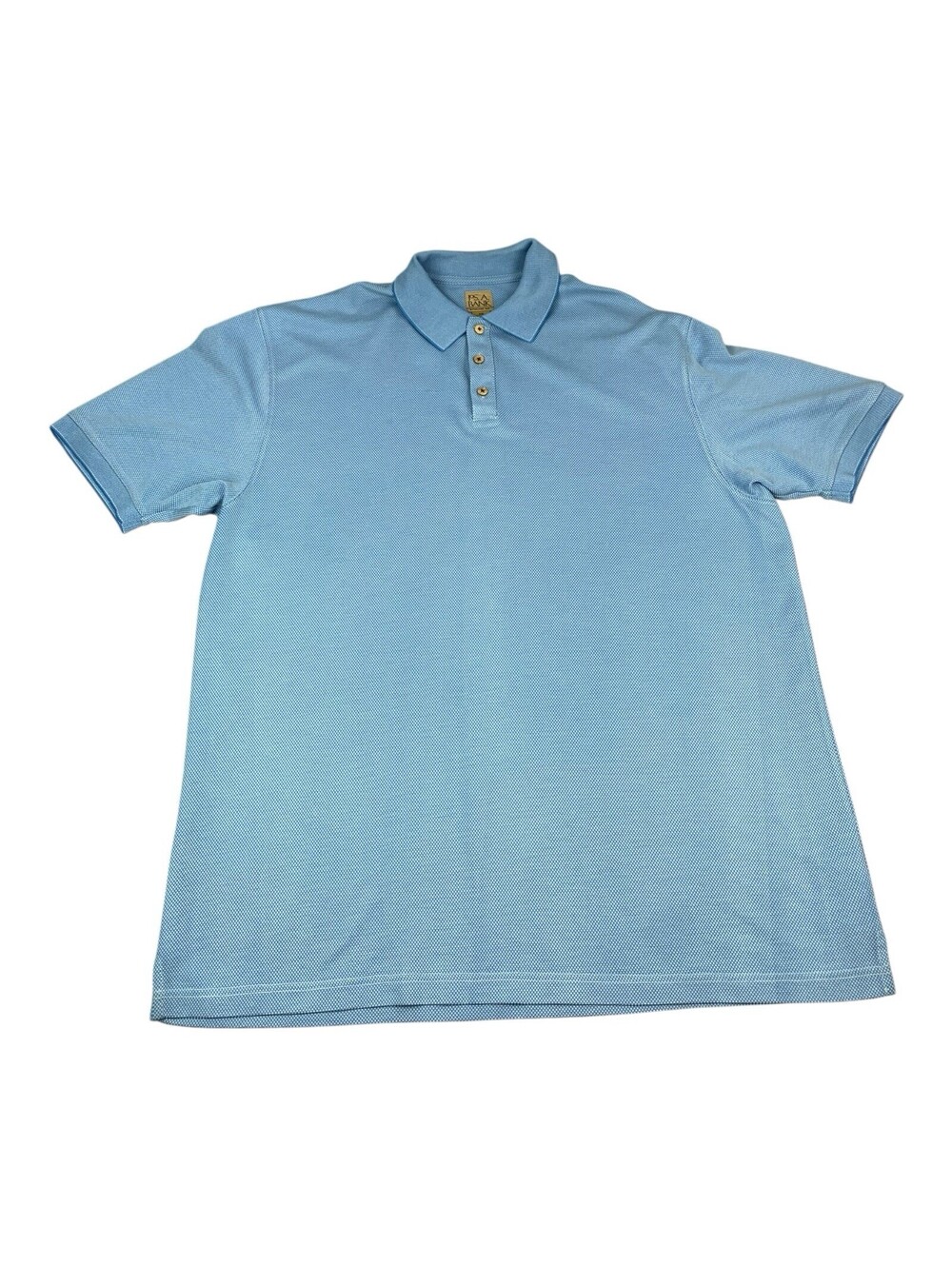 Jos A Bank Men’s Golf Polo Shirt Light Blue Moisture Wicking Size 2XL